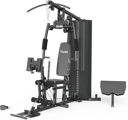 SincMill Gimnasio en Casa Multifuncional Equipo de Entrenamiento de Cuerpo Completo para Ejercicio y Fitness en Casa