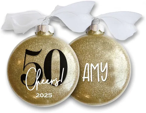 Miniatura 6 de Adorno de Navidad oficial de 13 adolescentes, regalo de cumpleaños número 13 para adolescentes, niño o niña, recuerdo de 13 años, bola brillante