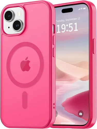 Miniatura 78 de vnnink para iPhone 12 y iPhone 12 Pro, funda de teléfono celular translúcida con protección contra caídas de grado militar, mate magnética