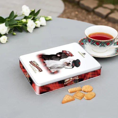 Miniatura 4 de Campbells Shortbread Westie Dog Lata de 5.29 onzas (5.29 oz) – Galletas surtidas de mantequilla de Escocia, galletas y galletas de té británicas
