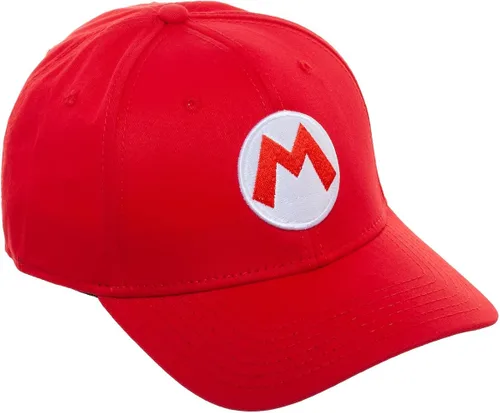 Miniatura 3 de Bioworld Mario Hat Super Mario Cosplay accesorio de Mario - Super Mario Hat Mario Cosplay rojo, Rojo