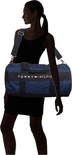 Miniatura 5 de Tommy Hilfiger Bolso de lona Jackson para hombre, Azul MarinoVerde
