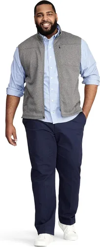 Miniatura 3 de IZOD Chaleco de forro polar grande y alto para hombre con cierre completo de cremallera
