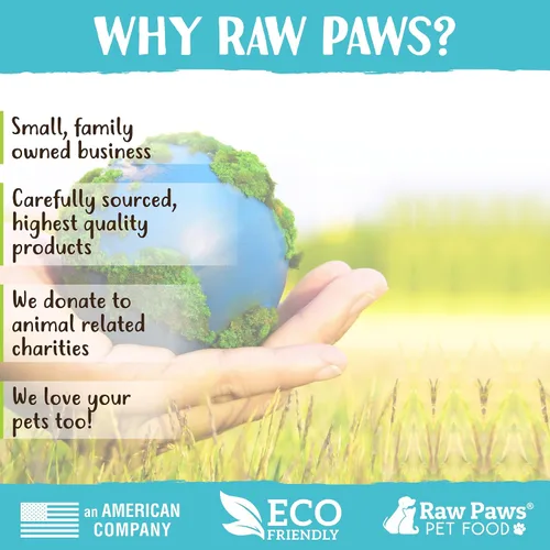 Miniatura 6 de Raw Paws Palitos de tripa de cordero verde para perros (10 unidades) – Un solo ingrediente, alimentado con pasto y corral libre – Golosinas