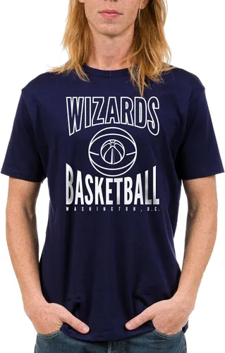 Miniatura 12 de Junk Food Camiseta de manga corta para hombre con licencia oficial de baloncesto de la NBA Azul Real