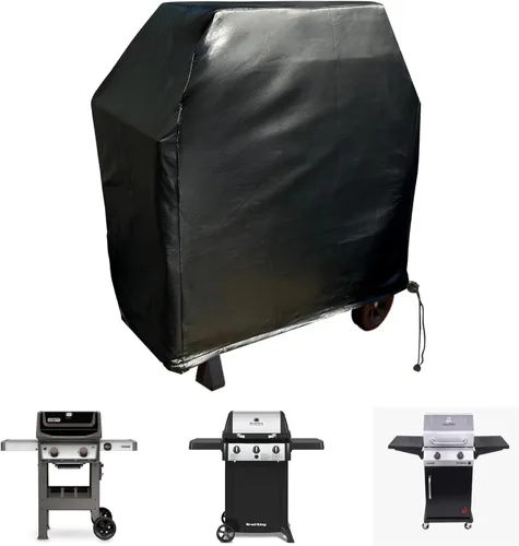 Miniatura 2 de Formosa - Funda impermeable para parrilla independiente para barbacoa, duradera y grande, protege tu barbacoa, S se adapta a parrillas de Weber