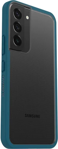 Miniatura 4 de OtterBox Funda para Galaxy S22 Prefix Series, cristal negro (negro/transparente), ultrafina, apta para bolsillo, bordes elevados que protegen