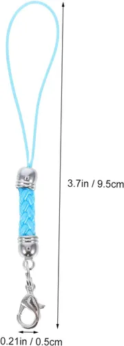 Miniatura 2 de Cordón para teléfono celular, 30 piezas, accesorios para teléfono celular, correas para teléfono celular, correas de encanto Lariat con cierre