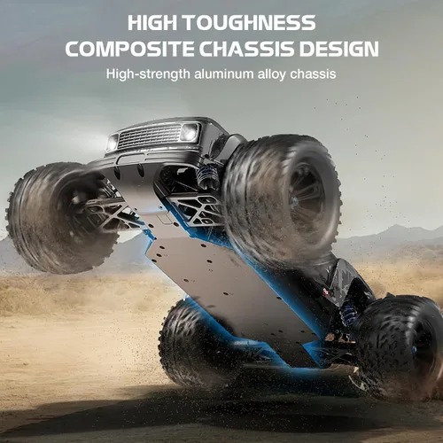 Miniatura 5 de Auto RC rápido sin escobillas 1/12 para adultos, 4WD eléctrico todoterreno RC Monster Truck, 60KM/H de alta velocidad RC coche con Hobbywing ESC