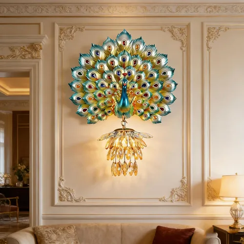 Miniatura 16 de Juego de 2 apliques de pared con cabeza de león dorados, lámpara de pared moderna de lujo con forma de globo de cristal, cabeza de animal de resina