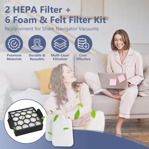 Miniatura 2 de Filtro de repuesto para aspiradora Shark Pet ZU102 ZU100 Pet Pro ZU60 ZU62 Swivel Pro ZU51 NV151 NV150 CU50WM Pet Plus NV251 NV255 Navigator Rotator