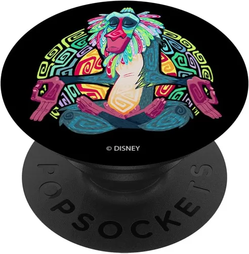 Miniatura 6 de Disney PopSockets MagSafe PopGrip de The Lion King Meditating Rafiki Retrato para iPhone