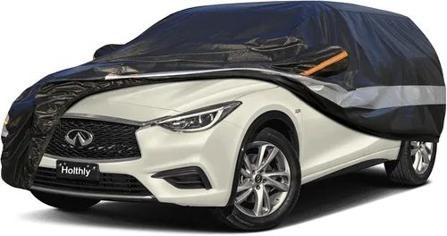Miniatura 38 de Funda para automóvil SUV de ajuste personalizado para BMW X1/iX1 2009-2025, 100% impermeable, transpirable, para exteriores, protección contra