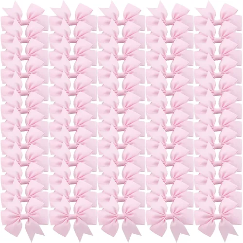 Miniatura 13 de 40 lazos para el pelo de grogrén de 3 pulgadas, con clips de cocodrilo, para niñas, bebés, adolescentes, en pares