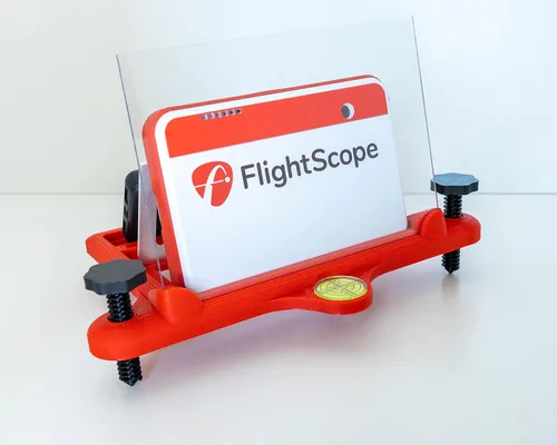 Miniatura 2 de Alineación ajustable/soporte de muelle de nivelación y bandeja de batería para Flightscope Mevo Plus (Mevo+)