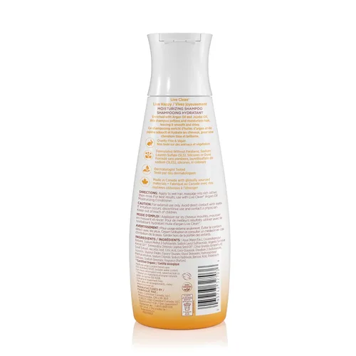 Miniatura 2 de Live Clean Champú, aceite de argán restaurador, 12 onzas