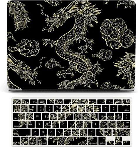 Miniatura 15 de Funda compatible con MacBook Air de 13 pulgadas (versión anterior 2010-2017, modelos: A1369 y A1466), cubierta protectora de plástico duro y funda