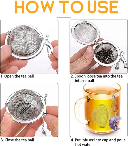 Miniatura 3 de Infusor de té, colador de té, difusor de té para té suelto, amatista, árbol de la vida, envuelto en alambre, colgante de luna creciente envuelto