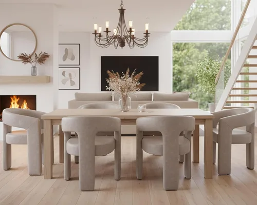 Miniatura 66 de HNY Silla moderna de cocina y comedor de estilo barril, silla de acento tapizada en cuero sintético PU con brazo, silla de lado de 47 cm de ancho