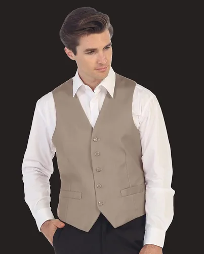 Miniatura 6 de Gioberti Chaleco de traje formal para hombre apto para negocios o vestido casual