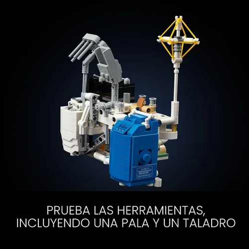 Miniatura 5 de LEGO Technic NASA Apollo Lunar Roving Vehicle LRV Set de construcción - Kits de manualidades para adultos, mayores de 18 años - Set de construcción