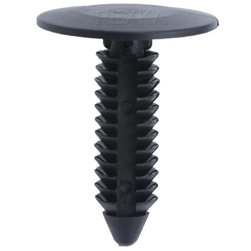 Miniatura 9 de Rexka 100 unids M6.3 Splash Shield Cubierta de la rueda Cubierta de parachoques Retenedor Clip Pin Remache para Jeep Dodge Ram Chrysler 6501916 GM