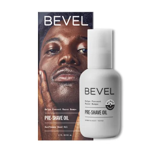 Miniatura 2 de Bevel Aceite para antes del afeitado para hombres con aceite de ricino, aceite de oliva y aceite de árbol de té, ayuda a suavizar el cabello