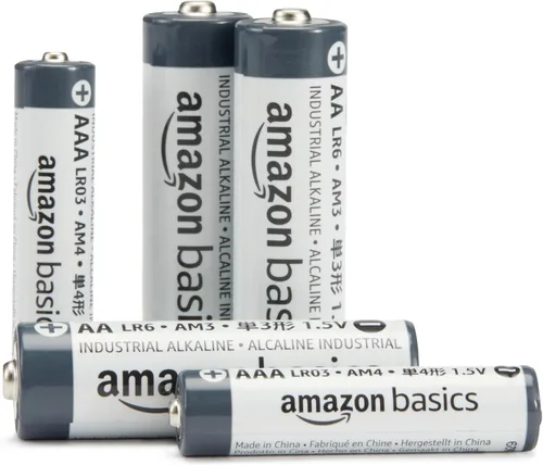 Miniatura 4 de Amazon Basics Paquete de 200 pilas industriales alcalinas AAA, 1.5 voltios, 5 años de vida útil