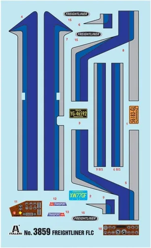 Miniatura 2 de Italeri 1:24 Camiones y remolques 3859 Freightliner FLC