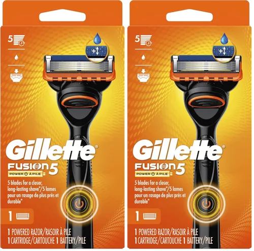 Miniatura 11 de Gillette Fusion5 Power Razor para hombres, 1 mango de maquinilla de afeitar Gillette Power + 1 repuesto de cuchilla