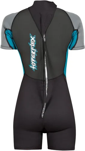 Miniatura 2 de HYPERFLEX Traje de neopreno corto de 0.098 in para hombre y mujer, surf, deportes acuáticos, buceo, esnórquel, cómodo, flexible, ajuste anatómico