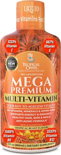 Miniatura 9 de Gotas Líquidas de Biotina de Fuerza Máxima con 12,500 MCG – Las Mejores Vitaminas para el Crecimiento Rápido del Cabello, Reducción de la Pérdida