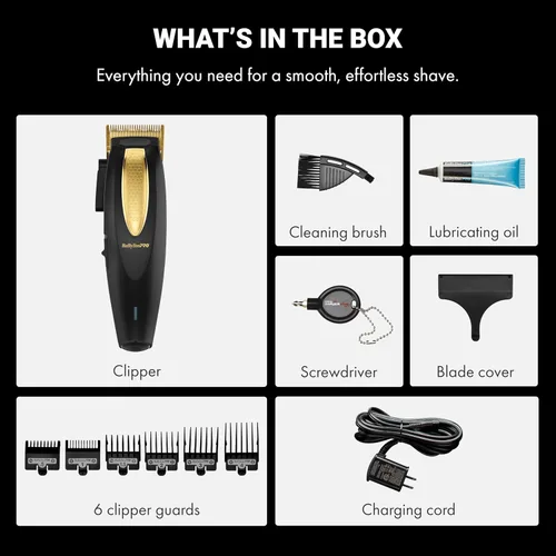 Miniatura 6 de BaBylissPRO LithiumFX Cord/Cordless Lithium Ergonomic Hair Clippers for Men