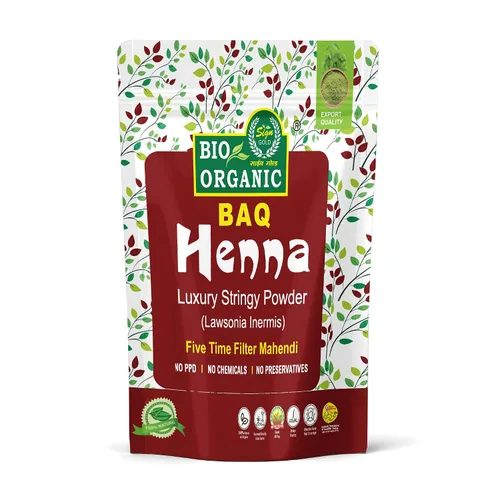 Polvo de henna para tinte para el cabello | Lawsonia Inermis | Polvo Mehndi | Cinco desplazados | Natural y crudo (10.11 onzas - 0.8 libras)
