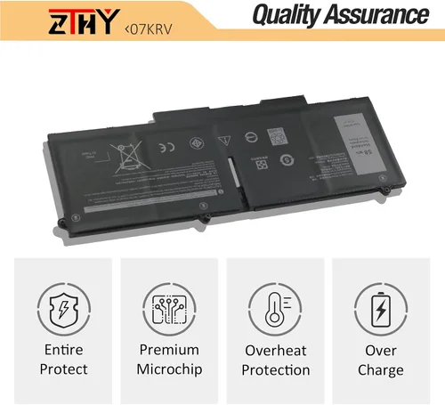 Miniatura 5 de ZTHY Batería de repuesto para laptop Dell Latitude 5330 5430 5530 7330 7430 7430 7530 7530 Precision 3570 Series P133G P134G P138G P139G 0Y86WG