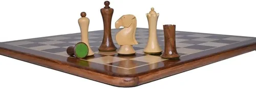 Miniatura 3 de Ulbrich Series - Juego de ajedrez de madera con 2 reinas adicionales, estilo moderno con peso TAJ CHESS STORE