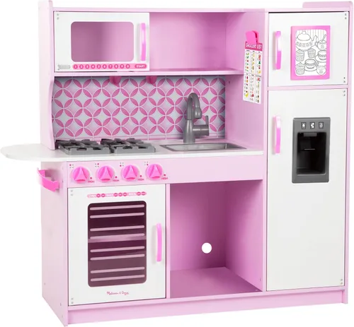 Cocina de chef Melissa & Doug, Cocina, Rosado