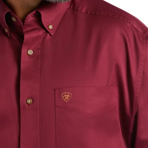 Miniatura 3 de ARIAT 10000505 - Camiseta de manga larga para hombre, color caqui
