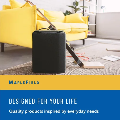 Miniatura 8 de Maplefield Funda acolchada negra para altavoz compatible con Bose S1 Pro, solapa de mango de transporte para altavoz Bluetooth, protección