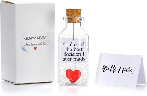 Miniatura 19 de Regalo de aniversario para mujeres y hombres, regalo romántico para el Día de San Valentín, para novio, novia, esposa o marido