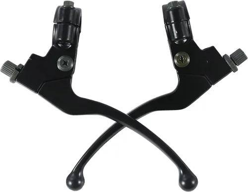 Miniatura 2 de Stylemafia Palancas de Freno y Embrague Izquierda Derecha 7/8" 22mm Perch Compatibles con Honda XR80 XR100 CRF70 CRF80 CRF100 Pit Dirt Motor Bike