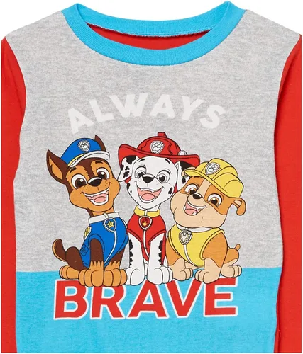 Miniatura 8 de Nickelodeon Boys' Paw Patrol 6-Piece Snug-fit Cotton Pajamas Set