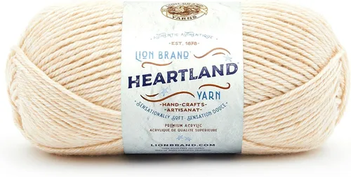 Miniatura 70 de Lion Brand Yarn Heartland Yarn - Hilo multicolor para tejer, tejer y tejer, paquete de 3, color congaree