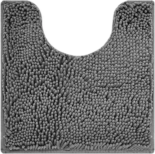 Miniatura 22 de Reyox Tapete de baño de felpilla, tapetes para inodoro en forma de U, tapete de baño de felpa suave, absorbente y peludo, tapete de contorno