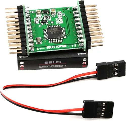 Miniatura 2 de 16CH SBUS a PWM/PPM/DECODER Convertidor para Futaba para Señales SBUS Transmisor Frsky