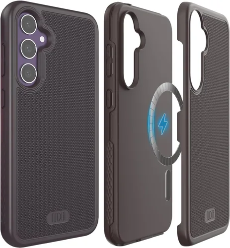 Miniatura 21 de TUDIA MergeGrip - Funda protectora para Samsung Galaxy S23 FE 2023, de doble capa, a prueba de golpes, grado militar, antideslizante, resistente