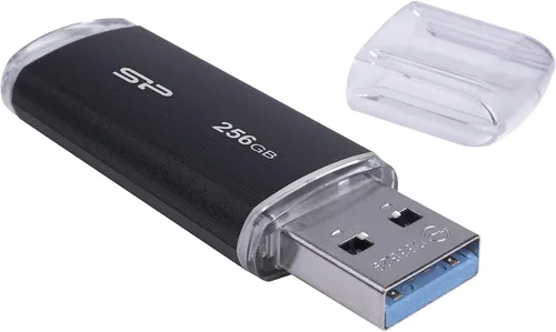 Miniatura 2 de Silicon Power 128 GB Blaze B02 128 GB USB 3.0 Negro unidad flash USB
