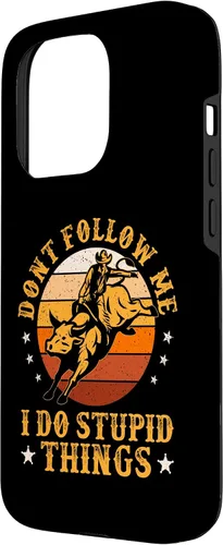 Miniatura 32 de Carcasa vintage para iPhone XS Max Don't Follow Me I Do Stupid Things