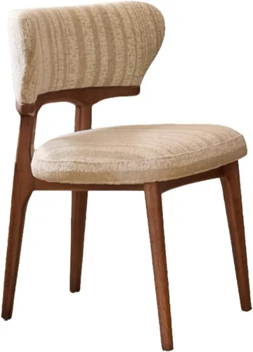 Miniatura 9 de Sillas de comedor retro, juego de sillas de comedor de madera, silla de cocina tapizada, silla de tocador de recepción, asiento sin brazos con Negro