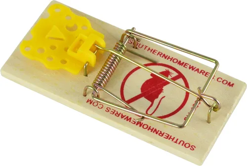 Miniatura 3 de Southern Homewares SH-10094-8PK - Trampa para ratones con forma de queso, paquete de 8 unidades, con expansión, color marrón